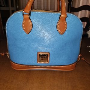Dooney and Bourke Sky Blue Bitsy Bag.